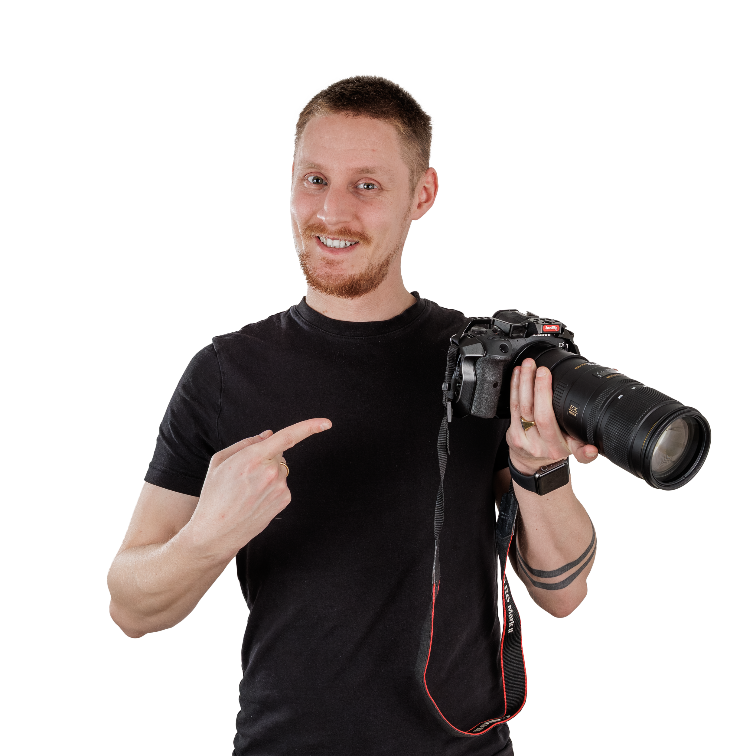Dylan van iBrave Media met camera